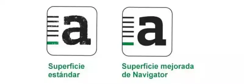 Superficie mas suave