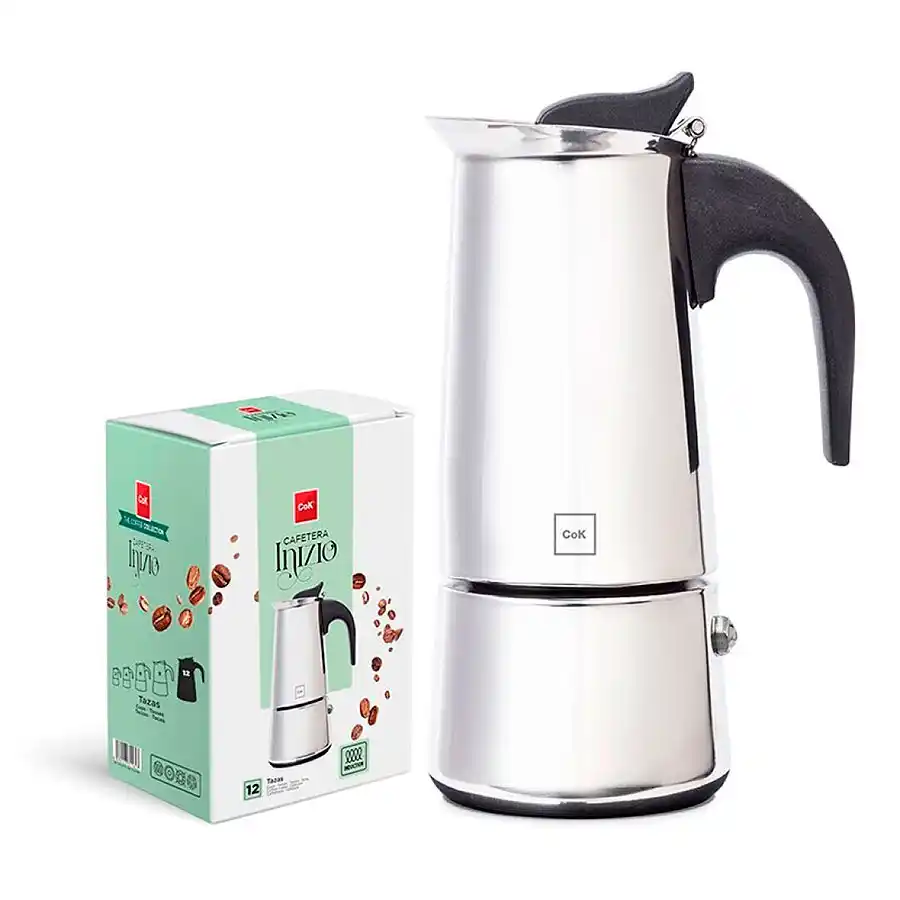 Cafetera Acero Inox